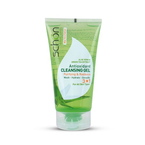 ژل شستشوی صورت چای سبز و آلوئه ورا شون|Schon Face Cleansing Gel With Green Tea &Amp; Aloevera ژل شستشوی صورت چای سبز و آلوئه ورا شون|Schon Face Cleansing Gel With Green Tea &Amp; Aloevera