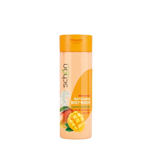 شامپو بدن کرمی شیر و انبه شون|Schon Mango And Milk Nutri Cream Body Wash شامپو بدن کرمی شیر و انبه شون|Schon Mango And Milk Nutri Cream Body Wash