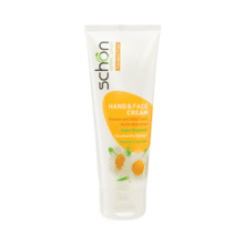 کرم دست و صورت تیوپی بابونه شون|Schon Hand And Face Cream Chamomile 75ml