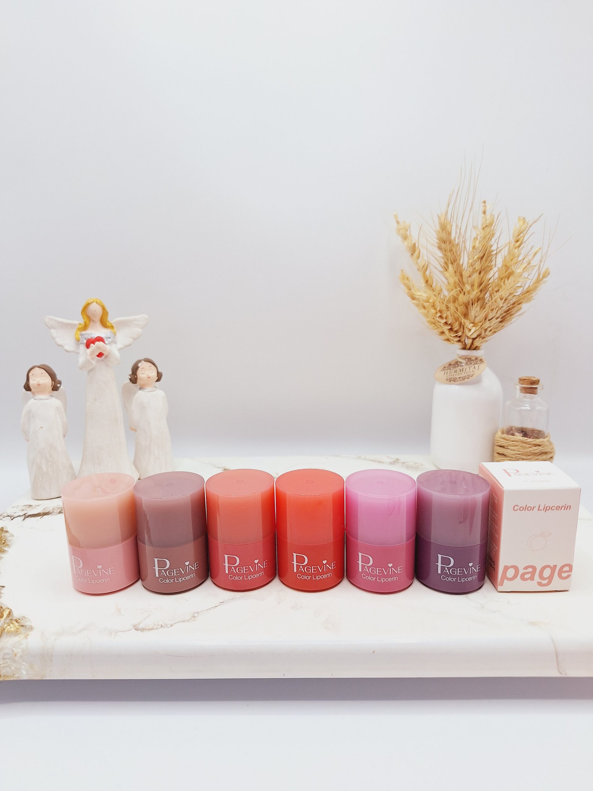 لیپ گلاس ژله ای خیس کره ای برند Pagevine کد P0306 لیپ گلاس ژله ای خیس کره ای برند Pagevine کد P0306