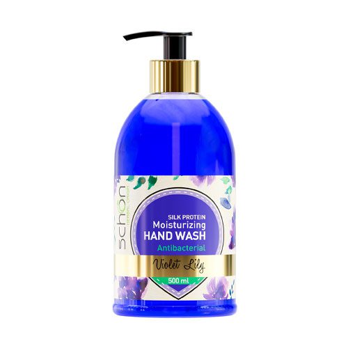 مایع دستشویی مدل Violet Lily شون 500میل|Schon Violet Lily Hand Wash 500Ml مایع دستشویی مدل Violet Lily شون 500میل|Schon Violet Lily Hand Wash 500Ml