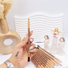 مداد چشم مشکی نرم و روان پوکه ببری