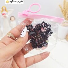 پک کلیپس ریز طرح فانتزی ارسال رندم(رنگ مشکی)