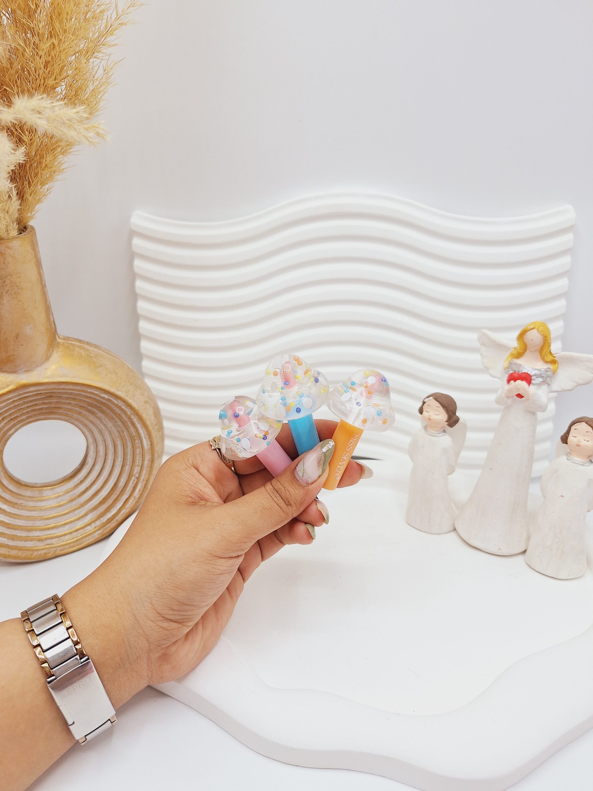 لیپ گلاس اسمارتیزی طرح قارچی کد P02 لیپ گلاس اسمارتیزی طرح قارچی کد P02