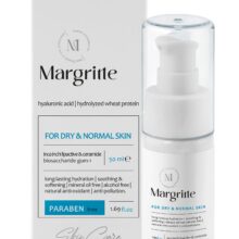 کرم مرطوب کننده آبرسان (پوست معمولی تا خشک) حجم 50 میلی لیتر مارگریت