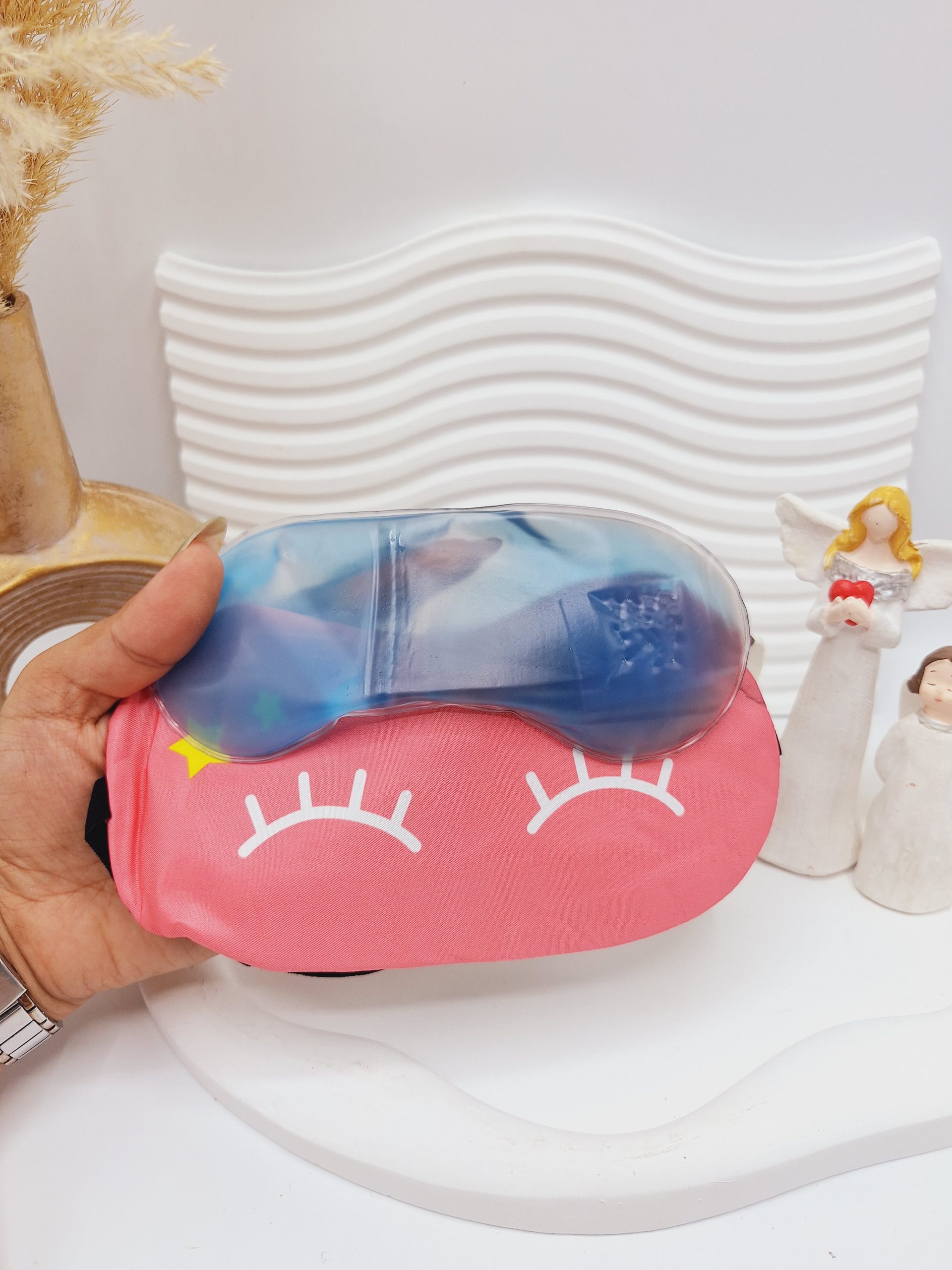 چشم بند کمپرس دار طرح چشم بسته