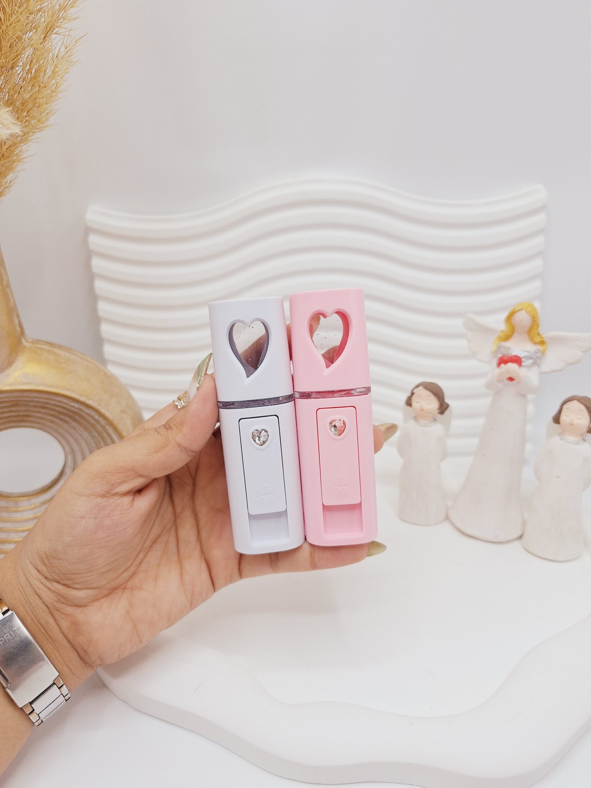 دستگاه بخور سرد طرح قلب نگین دار (مدل جدید) دستگاه بخور سرد طرح قلب نگین دار (مدل جدید)