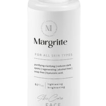 ژل شستشو (فیس واش) روشن کننده برای انواع پوست حجم 200 میلی لیتر مارگریت