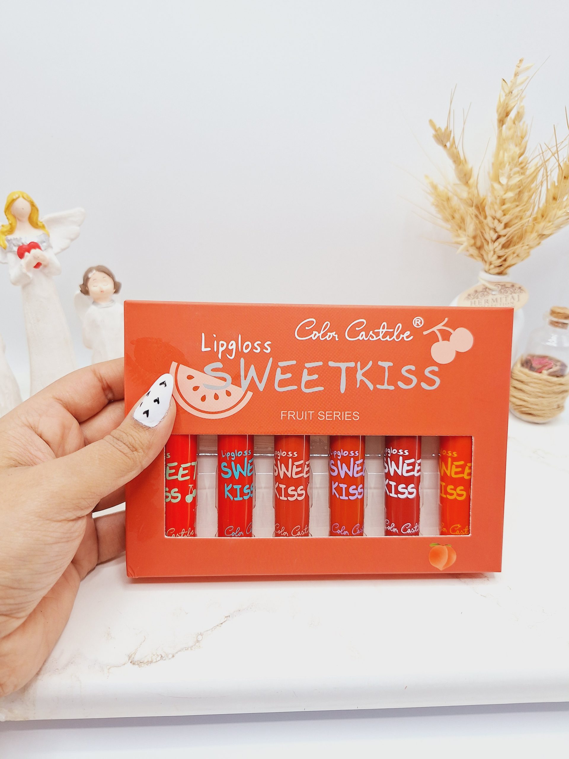 پک 6 تایی رژ مایع کوکوکاستل سری سوییت کیس میوه ای کد 4062 پک 6 تایی رژ مایع کوکوکاستل سری سوییت کیس میوه ای کد 4062