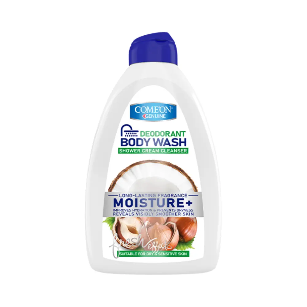 شامپو بدن کرمي رطوبت رسان فندق کامان شامپو بدن کرمي رطوبت رسان فندق کامان