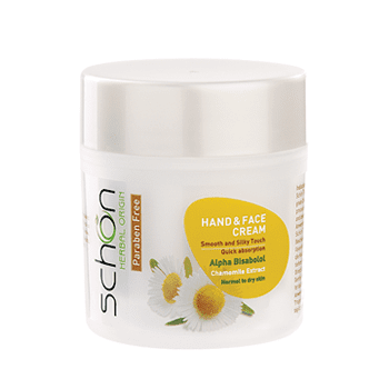 کرم مرطوب کننده دست و صورت بابونه کاسه ای شون 150میل|Schon Chamomile Moisturizing Cream 150Ml کرم مرطوب کننده دست و صورت بابونه کاسه ای شون 150میل|Schon Chamomile Moisturizing Cream 150Ml