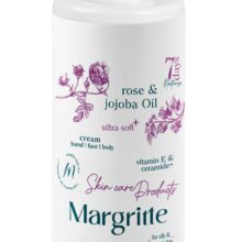 کرم مرطوب کننده آبرسان رز جوجوبا حجم 250 میلی لیتر (پمپی) مارگریت