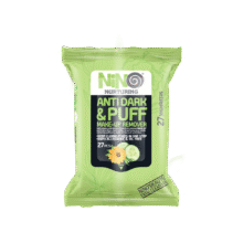 دستمال مرطوب آرایش پاک کن 27 برگ ضد پف نینو