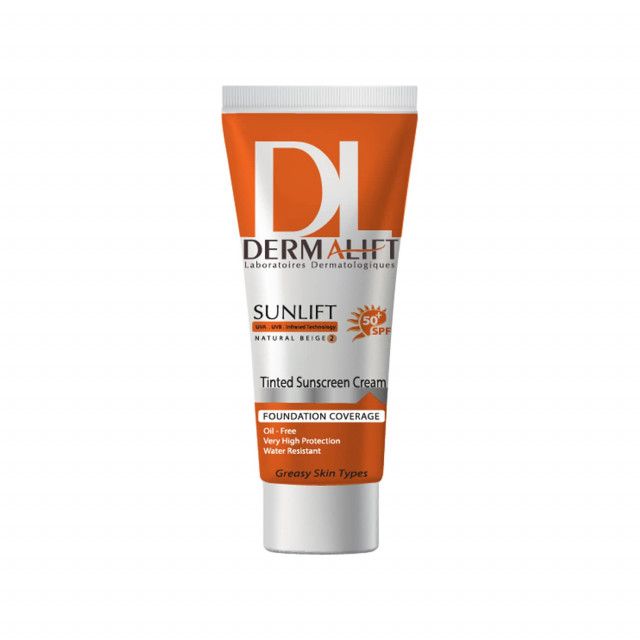 کرم ضد آفتاب رنگی درمالیفت مدل Spf50 محافظ Uva ،Uvb، ضد آب، مناسب پوست چرب شماره 2 حجم 40 میلیلیتر – بژ طبیعی کرم ضد آفتاب رنگی درمالیفت مدل Spf50 محافظ Uva ،Uvb، ضد آب، مناسب پوست چرب شماره 2 حجم 40 میلیلیتر – بژ طبیعی