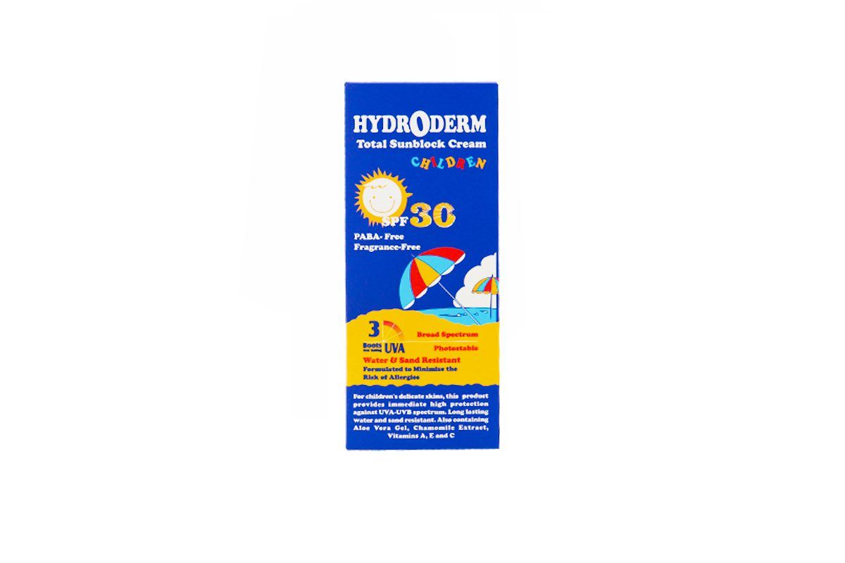 کرم ضد آفتاب کودکان هیدرودرم Spf 30 حجم 50 میلی لیتر کرم ضد آفتاب کودکان هیدرودرم Spf 30 حجم 50 میلی لیتر