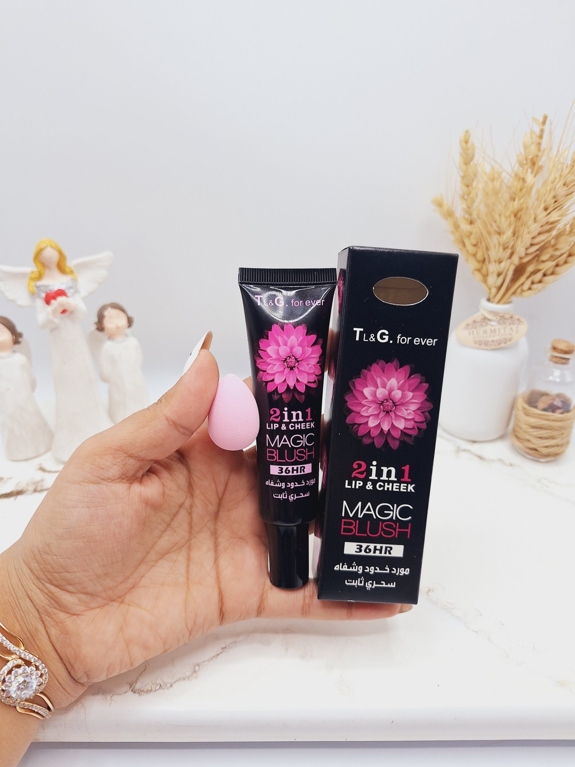 رژ گونه و رژ لب جادویی 36 ساعته ترند همراه پد برند Tl&Amp;G. For Ever کد 063 رژ گونه و رژ لب جادویی 36 ساعته ترند همراه پد برند Tl&Amp;G. For Ever کد 063