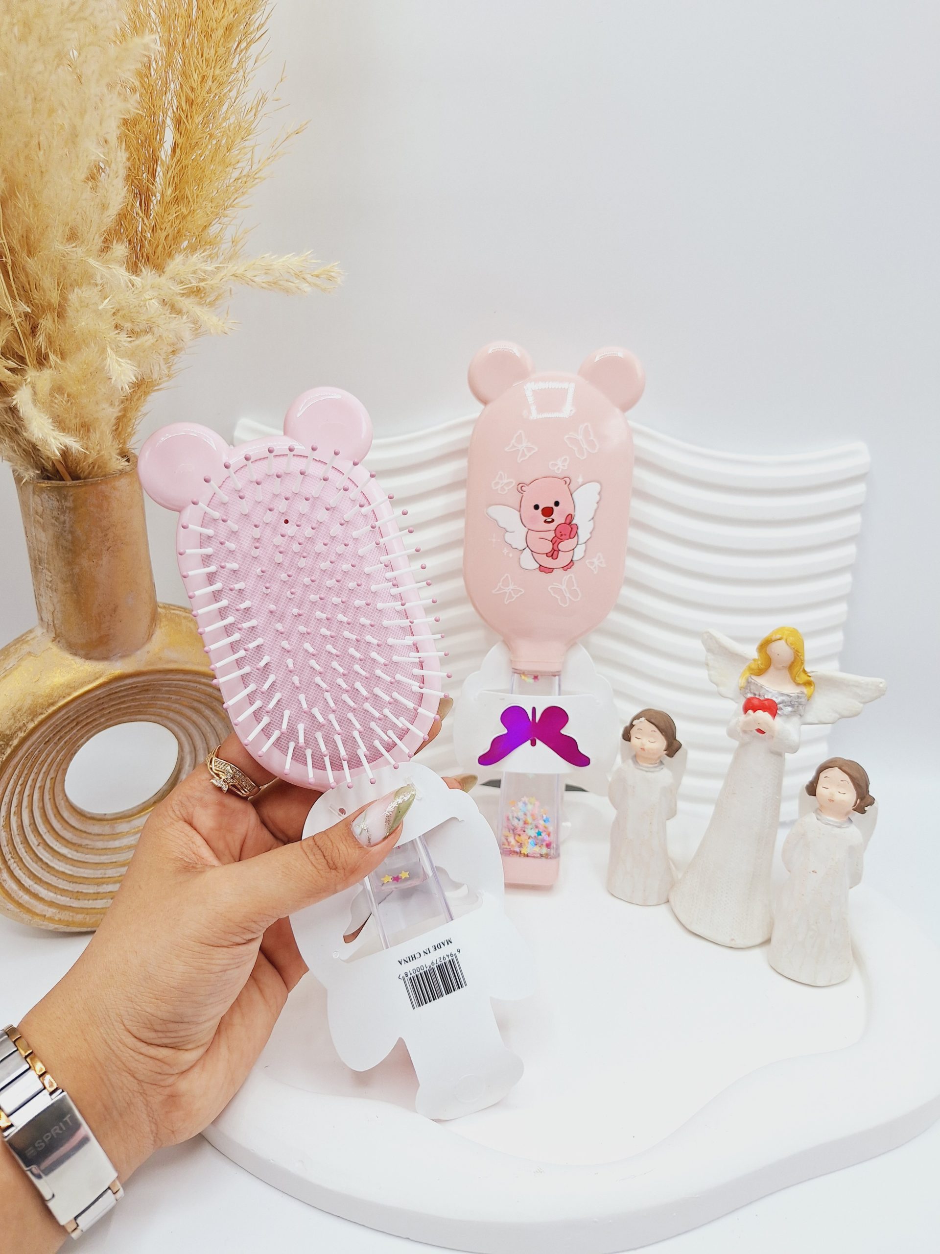 برس دسته آکواریومی چراغ دار خرگوشی فوق العاده زیبا برس دسته آکواریومی چراغ دار خرگوشی فوق العاده زیبا