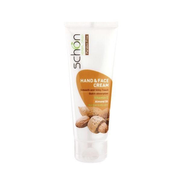 کرم تیوپی دست و صورت بادام شون|Schon Almond Hand And Face Cream کرم تیوپی دست و صورت بادام شون|Schon Almond Hand And Face Cream