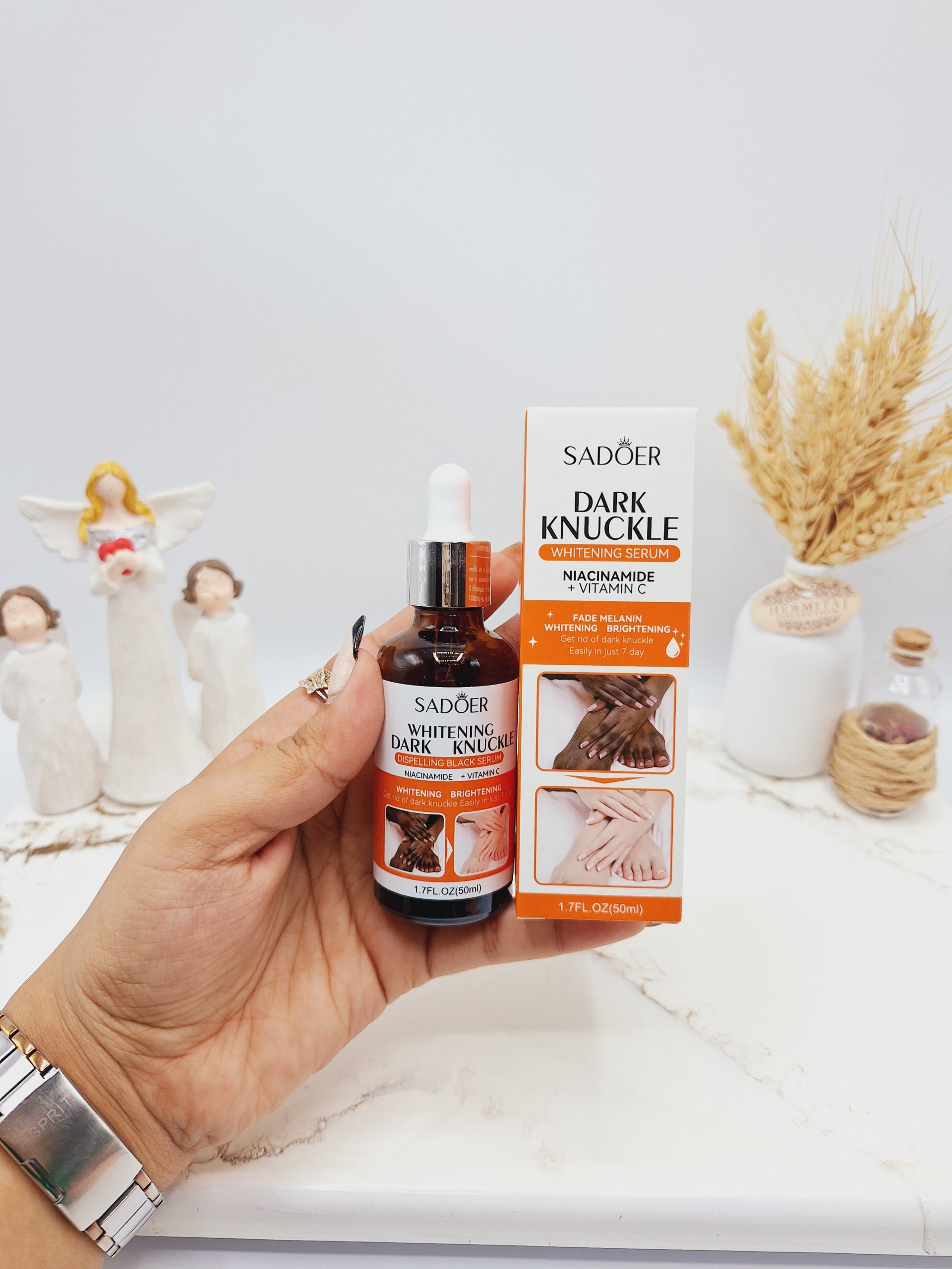 سرم سفید کننده و ضد لک دست و پا و نقاط تیره بدن برند سادور کد Sd58017