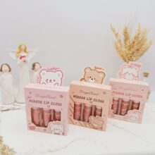 پک سه عددی رژ لب خیس خرسی دراگون رانی کد 5219