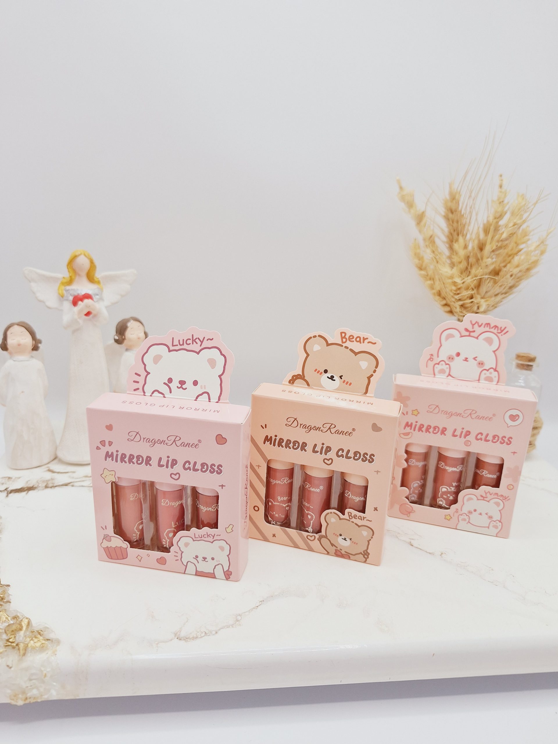 پک سه عددی رژ لب خیس خرسی دراگون رانی کد 5219 پک سه عددی رژ لب خیس خرسی دراگون رانی کد 5219