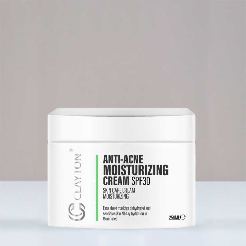 کرم مرطوب کننده ضد آکنه Spf30 کلایتون کرم مرطوب کننده ضد آکنه Spf30 کلایتون