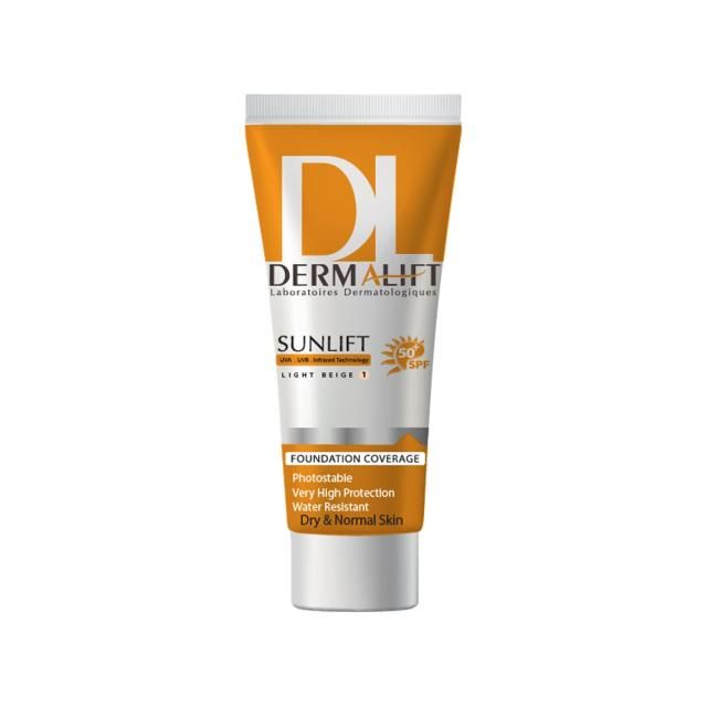 کرم ضد آفتاب Spf50 درمالیفت مناسب پوست های خشک و معمولی شماره 1 حجم 40 میلی لیتر – بژ روشن کرم ضد آفتاب Spf50 درمالیفت مناسب پوست های خشک و معمولی شماره 1 حجم 40 میلی لیتر – بژ روشن