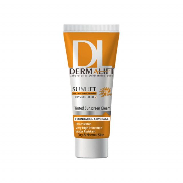 کرم ضد آفتاب رنگی درمالیفت مدل Spf50 محافظ Uva ،Uvb، ضد آب، مناسب پوست خشک بژ طبیعی شماره 2 حجم 40 میلیلیتر کرم ضد آفتاب رنگی درمالیفت مدل Spf50 محافظ Uva ،Uvb، ضد آب، مناسب پوست خشک بژ طبیعی شماره 2 حجم 40 میلیلیتر