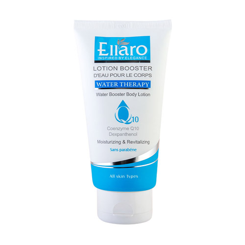 لوسیون بدن آبرسان و مرطوب کننده حاوی کوآنزیم Q10 الارو|Ellaro Water Booster Body Lotion With Q10 لوسیون بدن آبرسان و مرطوب کننده حاوی کوآنزیم Q10 الارو|Ellaro Water Booster Body Lotion With Q10