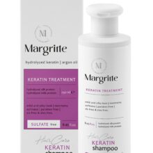 شامپو کراتینه (پس از کراتین مو) حجم 250 میلی لیترSulfat Free مارگریت