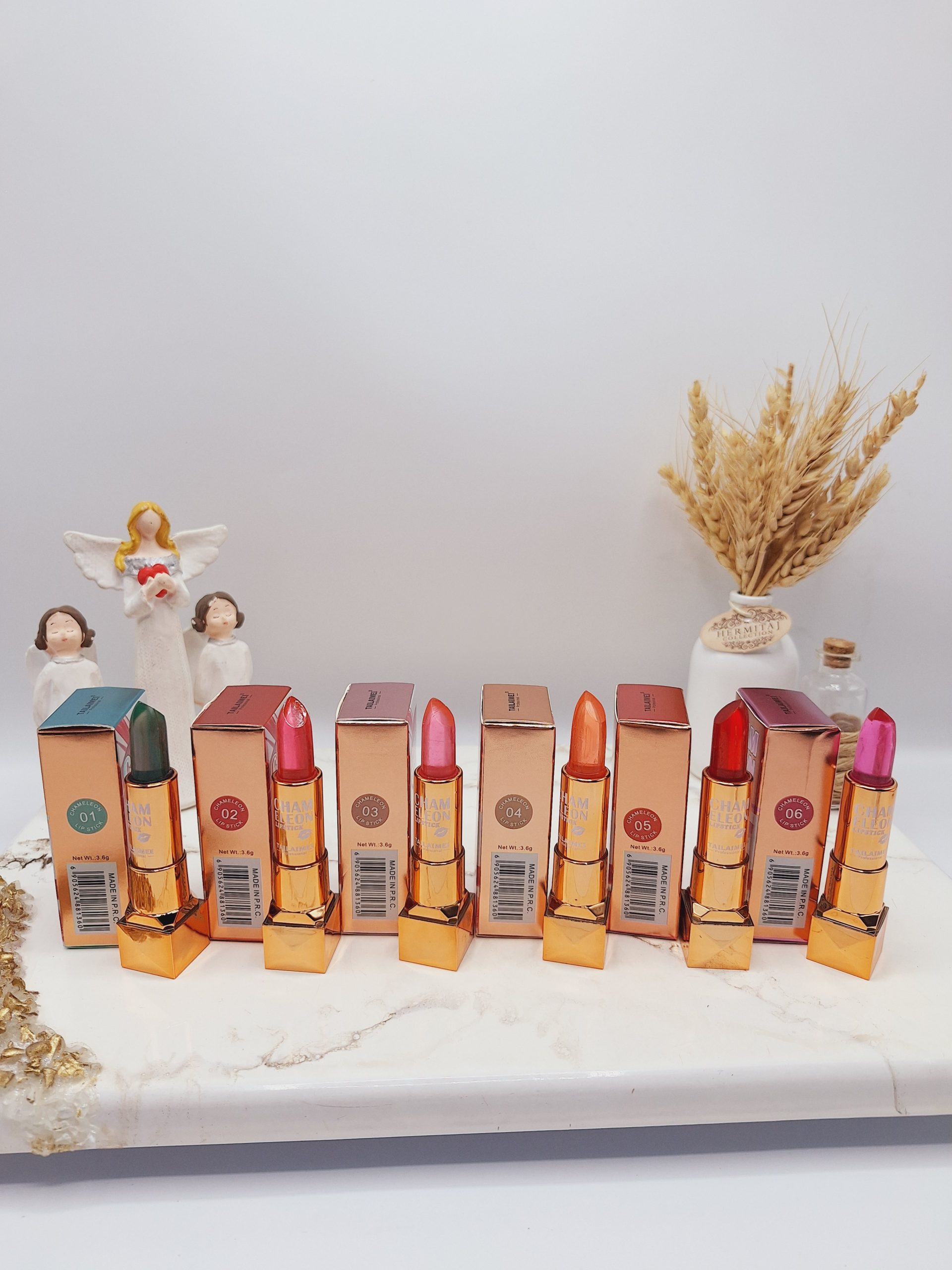 رژ لب حرارتی مات و درخشان برند Tailaimei کد 1360 رژ لب حرارتی مات و درخشان برند Tailaimei کد 1360