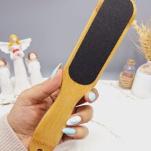 سوهان کف پا دو طرفه دسته چوبی